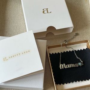 Abbott & Lyon blue quartz Mama Bracelet